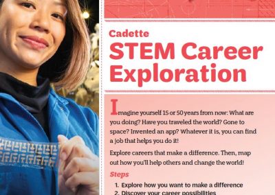 Girl Scouts of the United States of America Cadette STEM Career Exploration