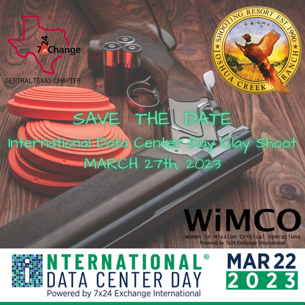 7x24 Clay Shoot - Save the Date 2023 Clay Shooting Event Flyer