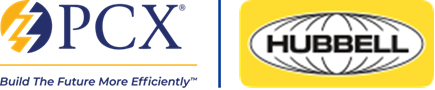 PCXHubbell PCX and Hubbell Logo