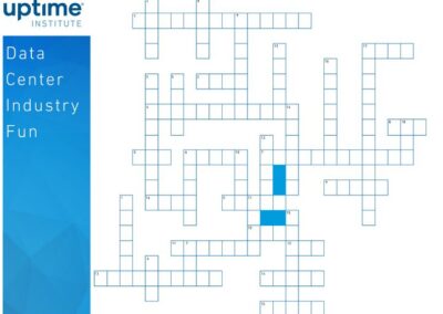 Uptime Institute Crossword Puzzle