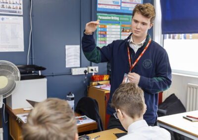 Instructor with Students