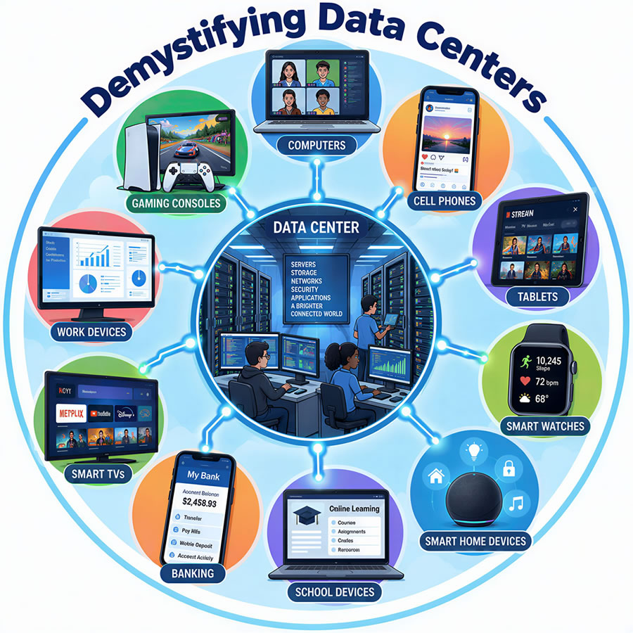 Demystifying Data Centers Theme 